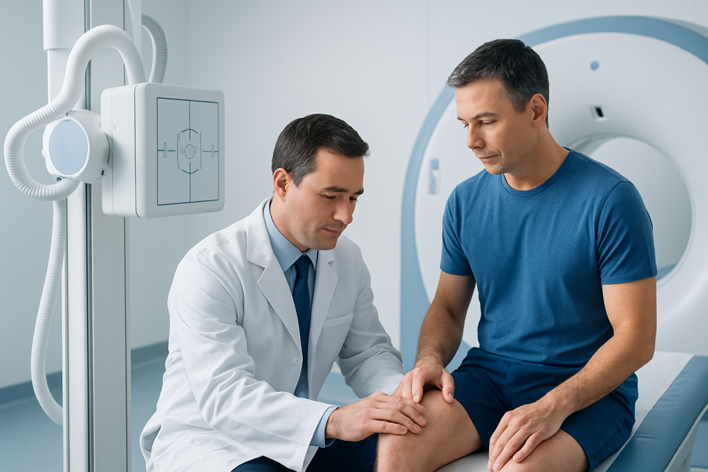What the Physical Exam Adds — X-ray, MRI, and exam before orthopedic treatment