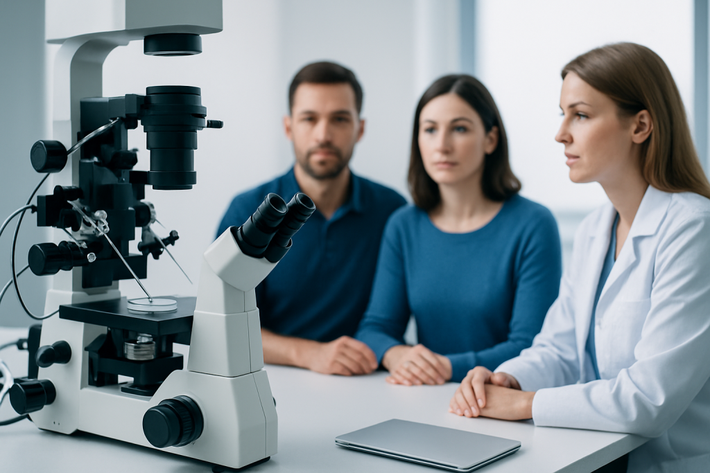 What usually happens at the first visit — fertility treatment timeline