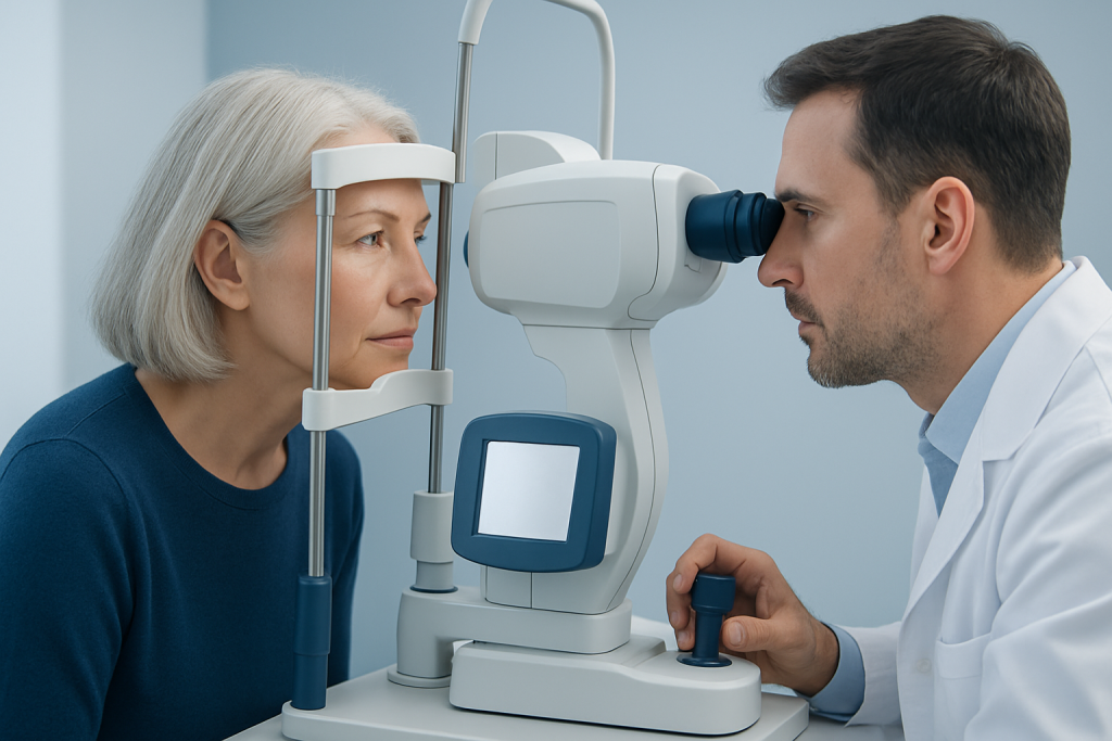 Which eye exam numbers can change the plan — eye exam results before surgery