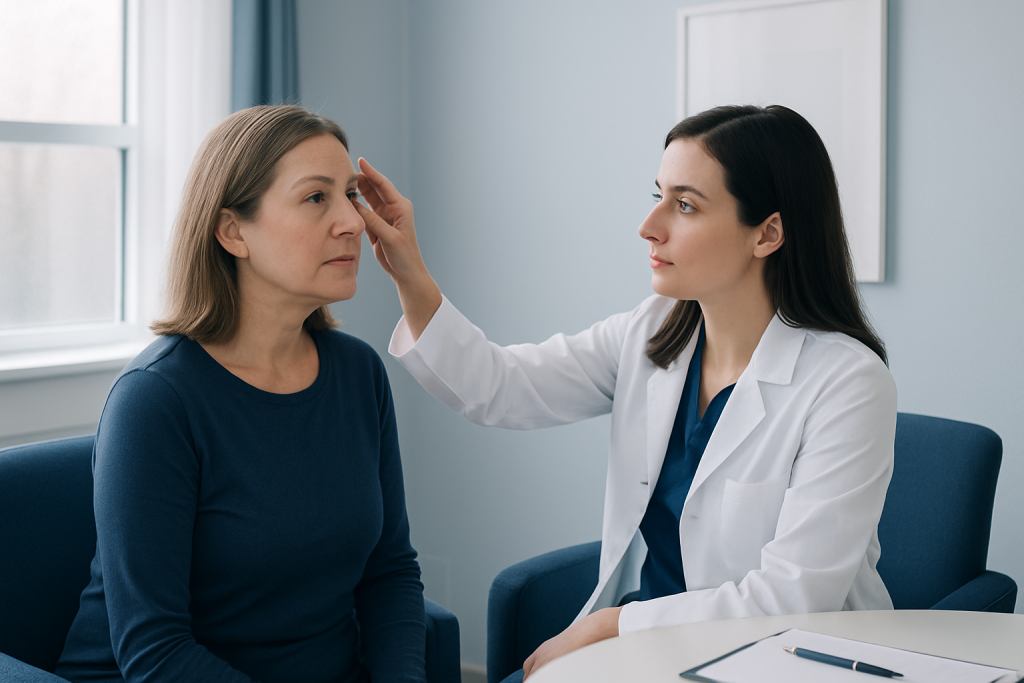 Which skin treatments can be paired with eyelid surgery? — blepharoplasty with brow lift
